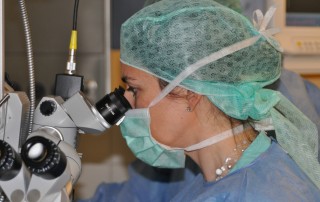 Augenoperation Univ. Prof. Dr. Irene Ruhswurm